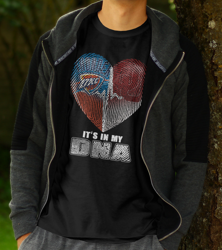 Oklahoma City Thunder Ou It's In My Dna T-Shirt