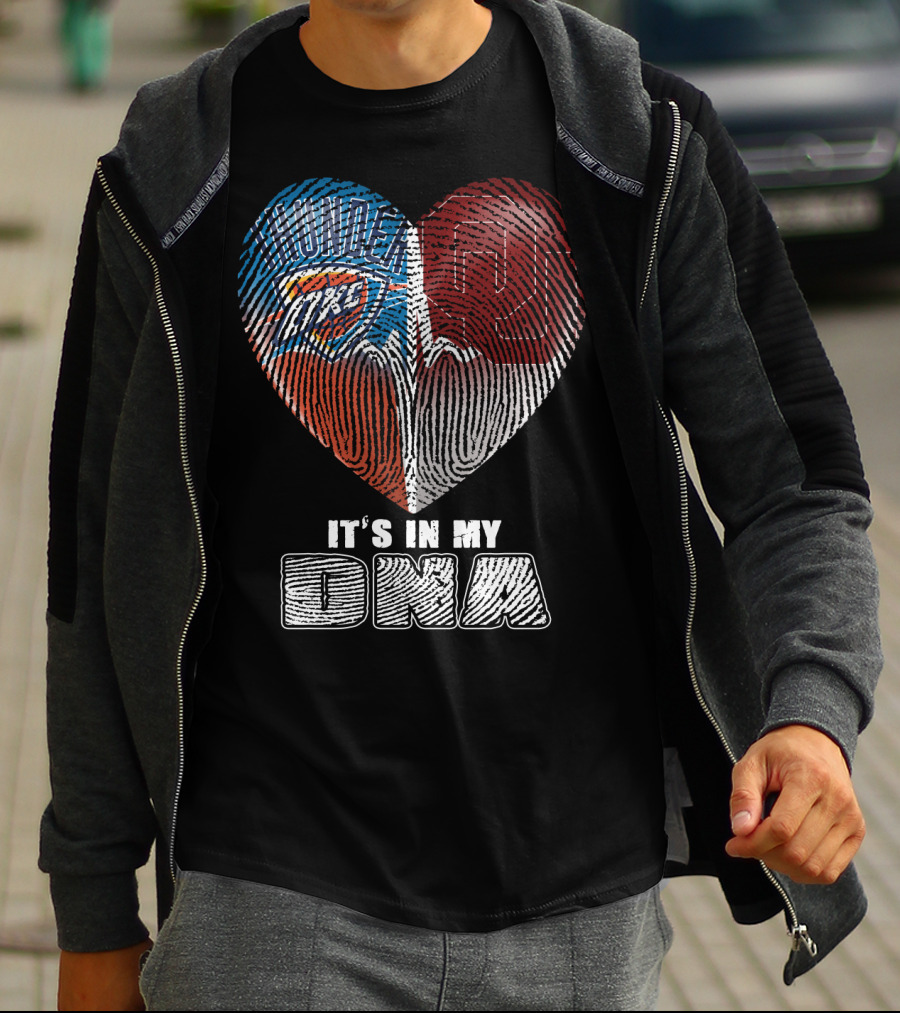 Oklahoma City Thunder Ou It's In My Dna T-Shirt