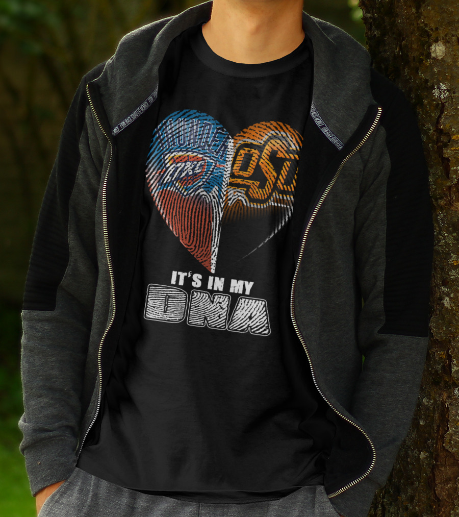 Oklahoma Thunder Osu It's In My Dna T-Shirt