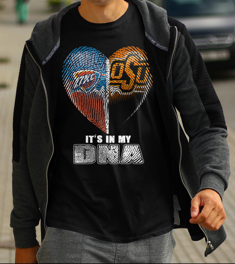 Oklahoma Thunder Osu It's In My Dna T-Shirt