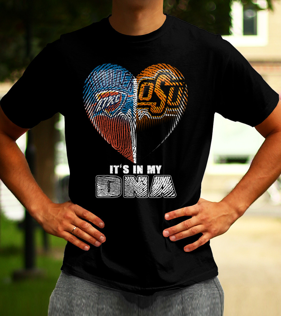 Oklahoma Thunder Osu It's In My Dna T-Shirt
