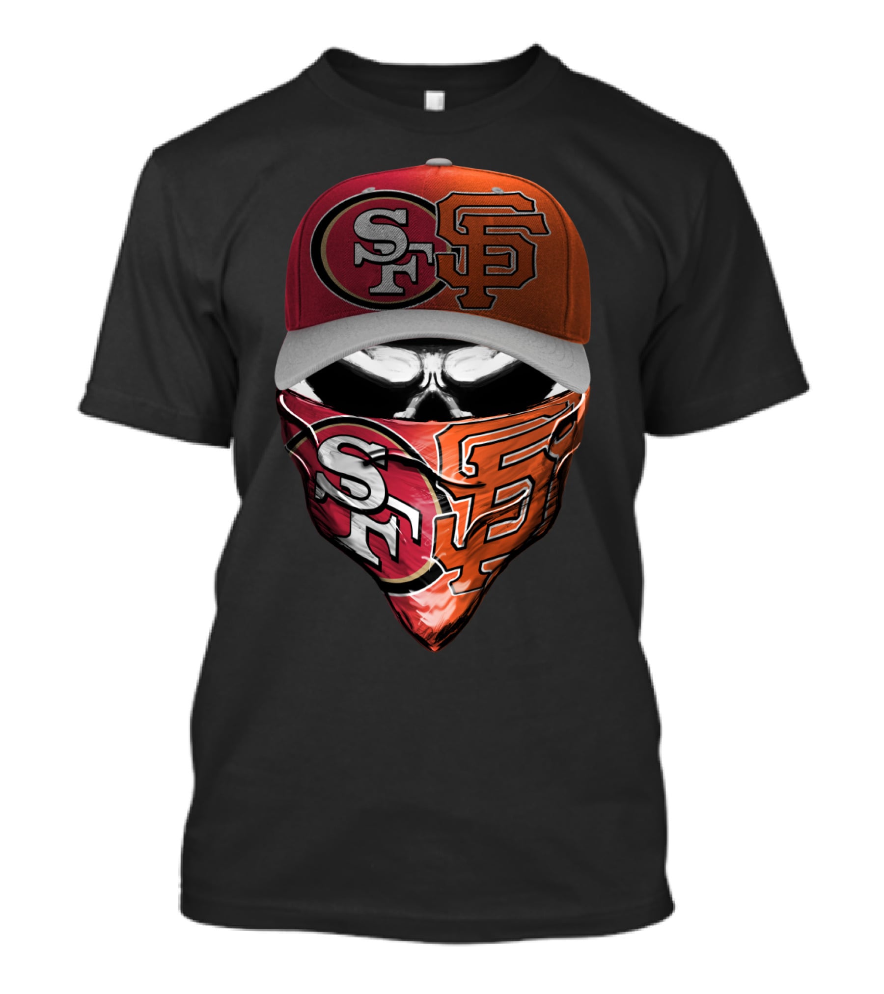 Sf 49ers Giants Fan Skum T-Shirt