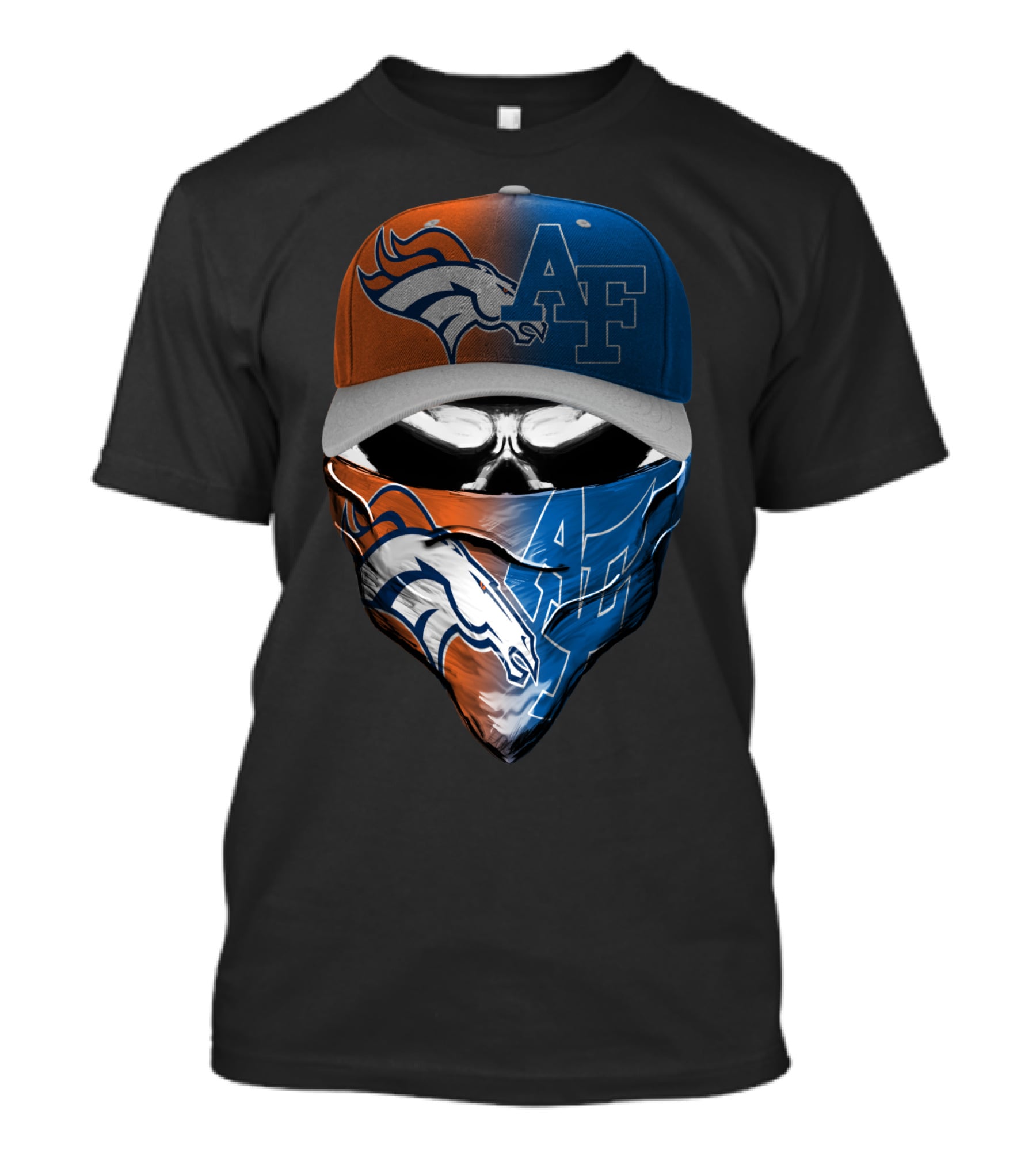Denver Broncos Air Force Skum 015 T-Shirt