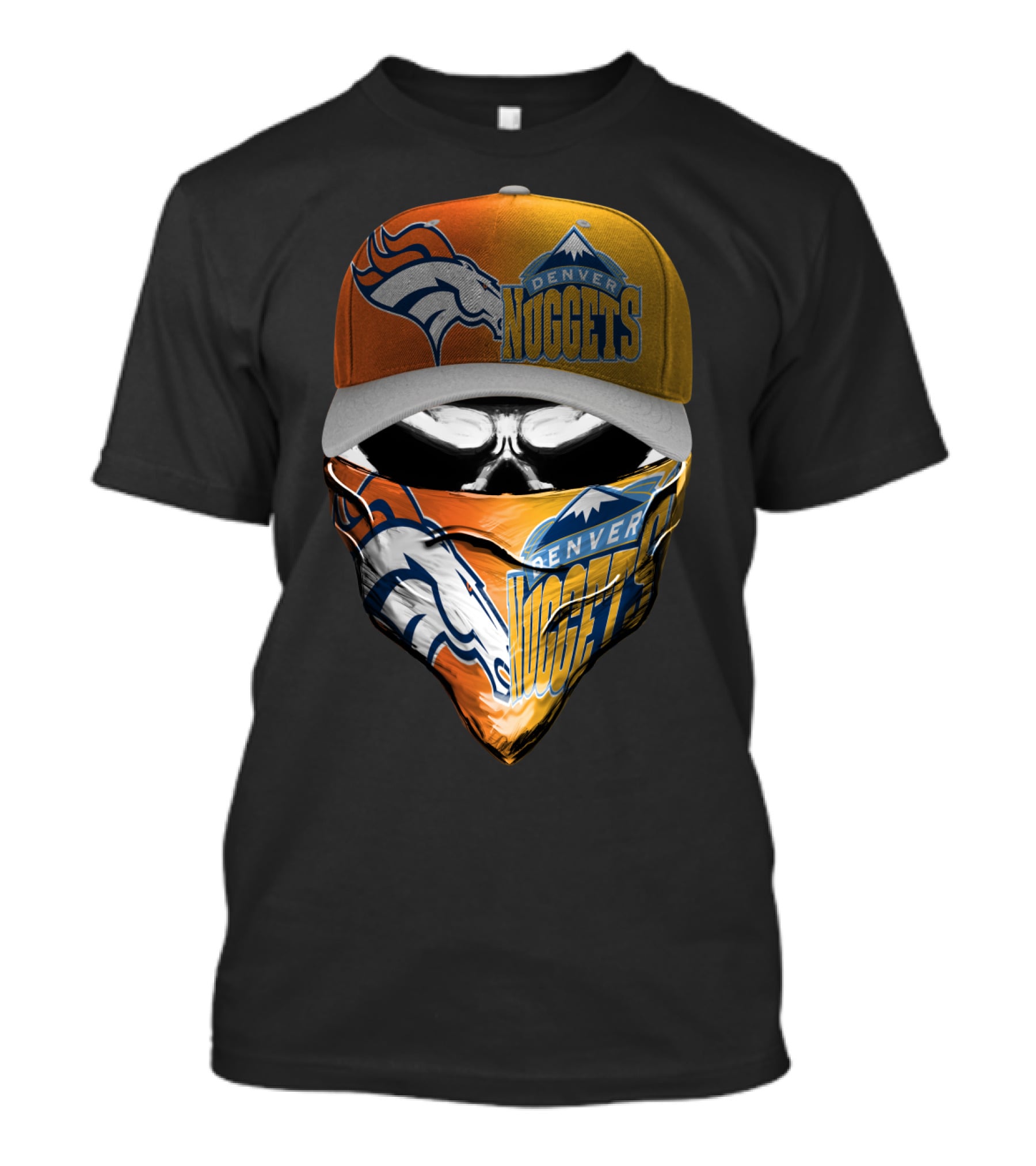 Denver Nuggets Broncos Skum 020 T-Shirt