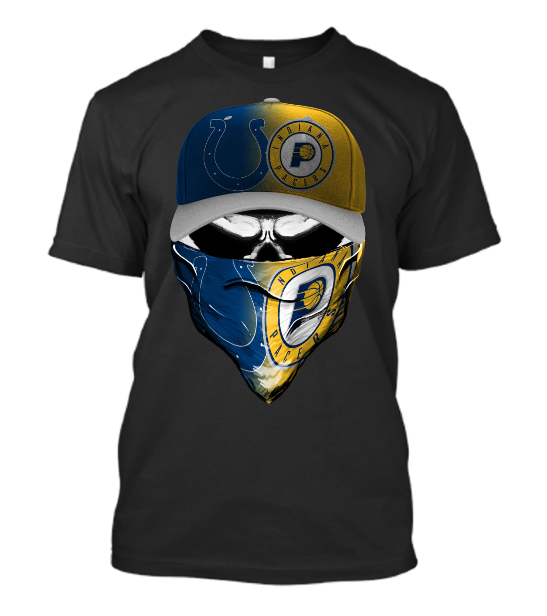 Indianapolis Colts And Indiana Pacers Dual Logo T-Shirt
