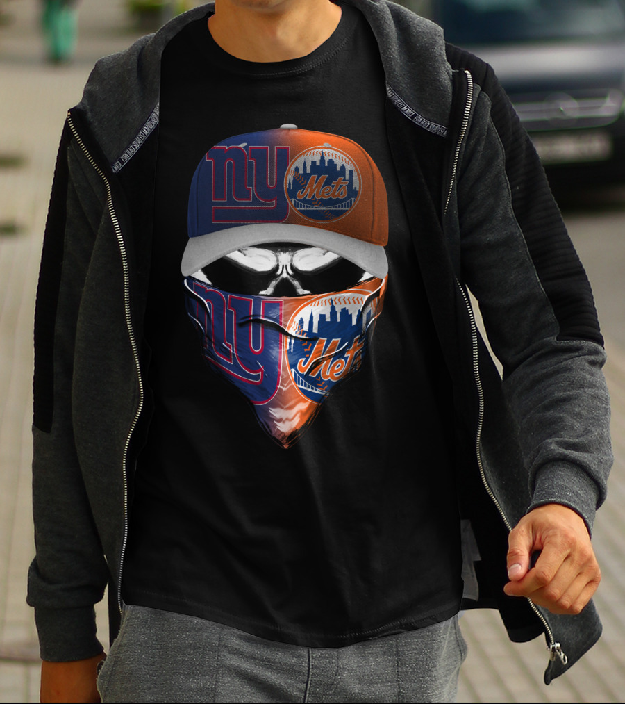 Ny Giants Mets Crossover Skum 064 T-Shirt