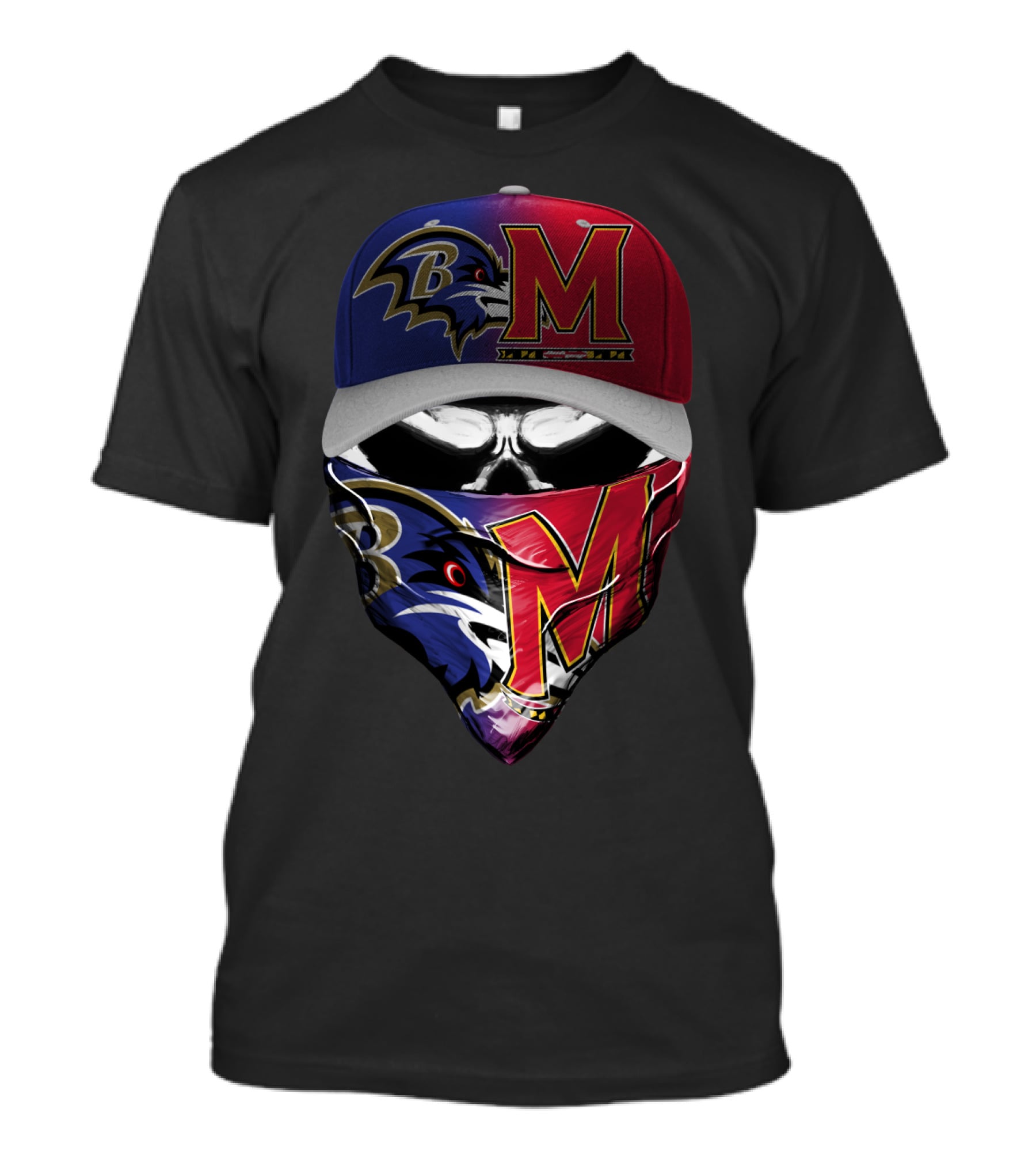 Baltimore Ravens Maryland Terrapins Skum 102 T-Shirt