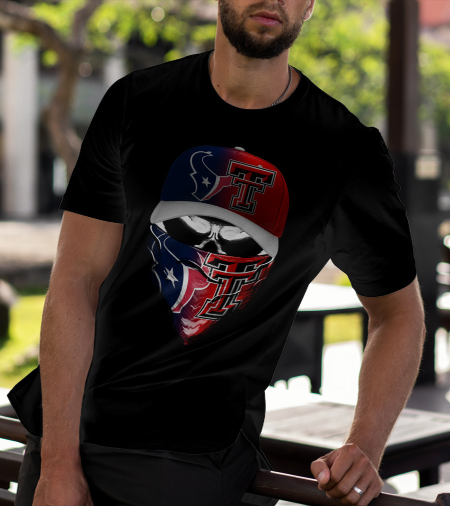 Houston Texans Texas Tech Raiders Skum 125 T-Shirt