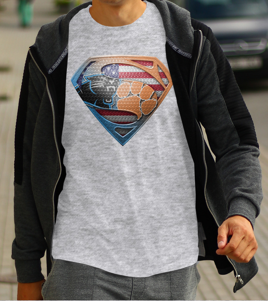 Super American Panther Claw Shield T-Shirt