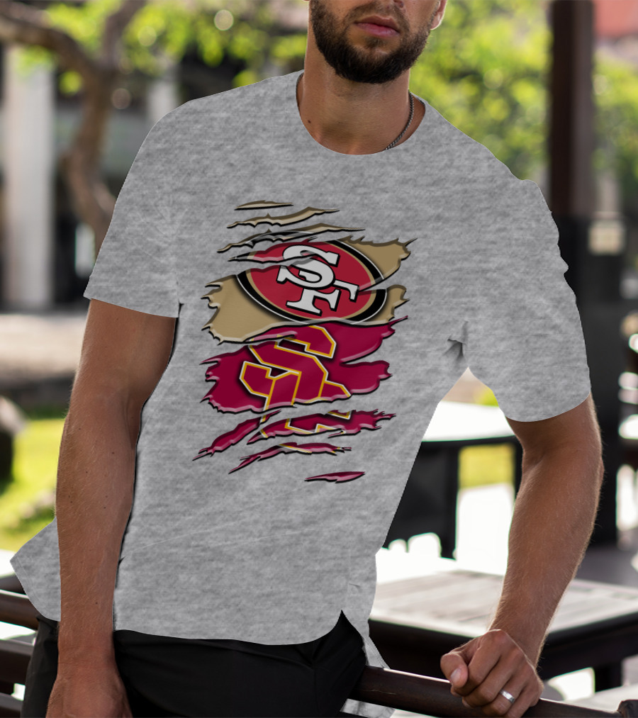 49ers Usc Mashup Rah T-Shirt