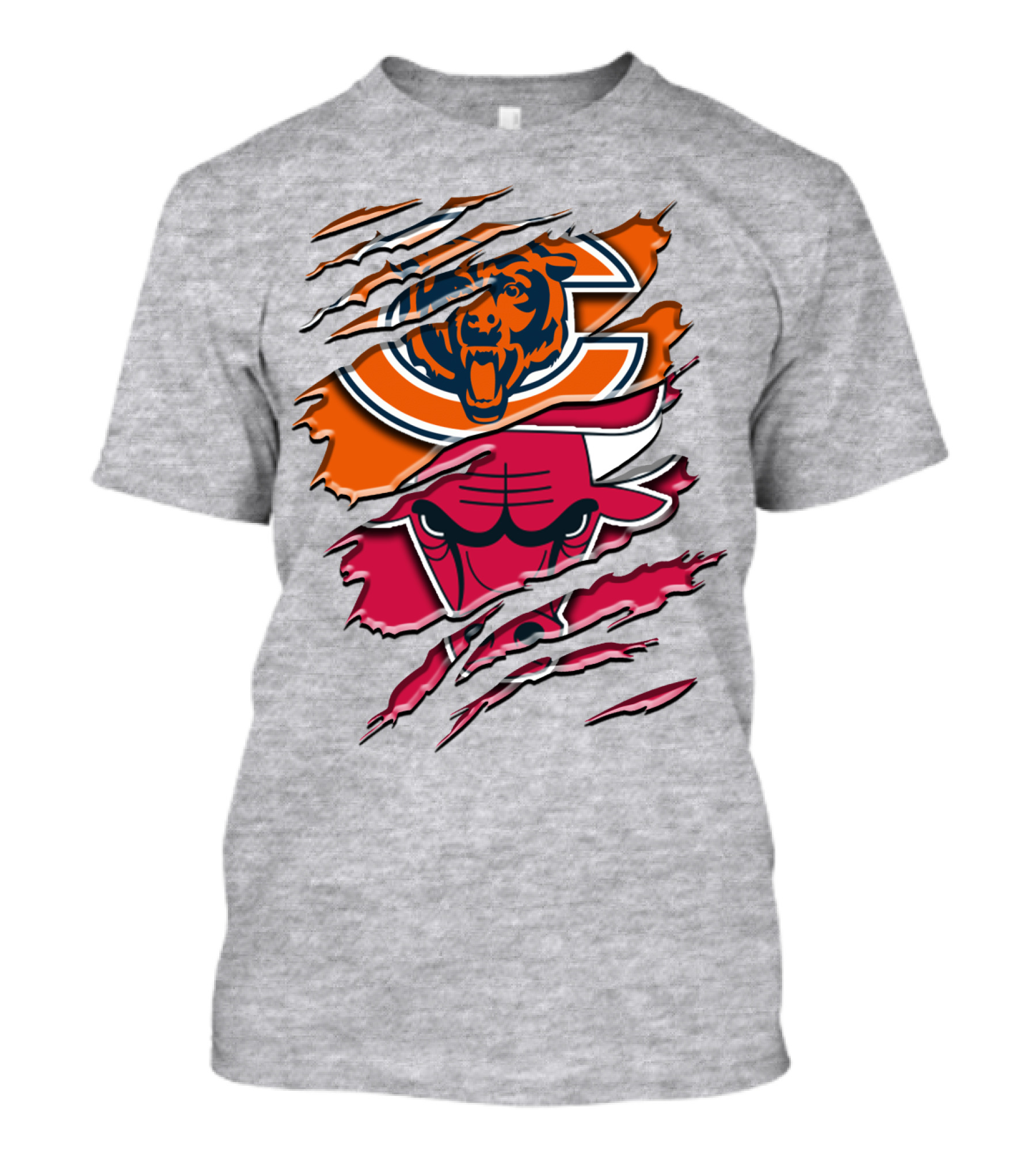 Chicago Bears Bulls Rah 007 T-Shirt