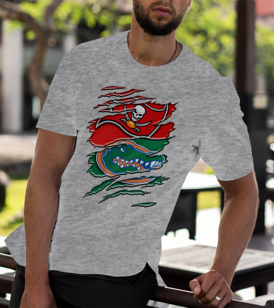 Tampa Bay Buccaneers Florida Gators Rah 024 T-Shirt