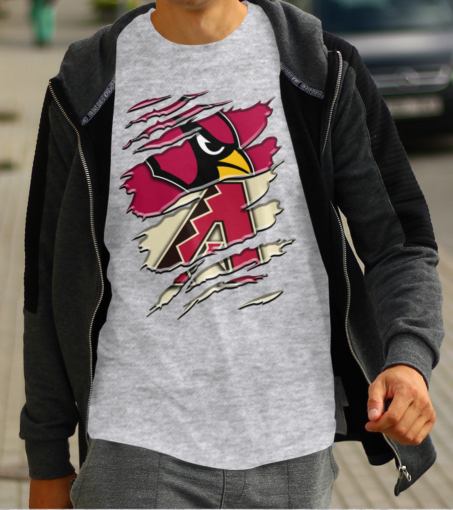 Arizona Cardinals Diamondbacks Rah 029 T-Shirt