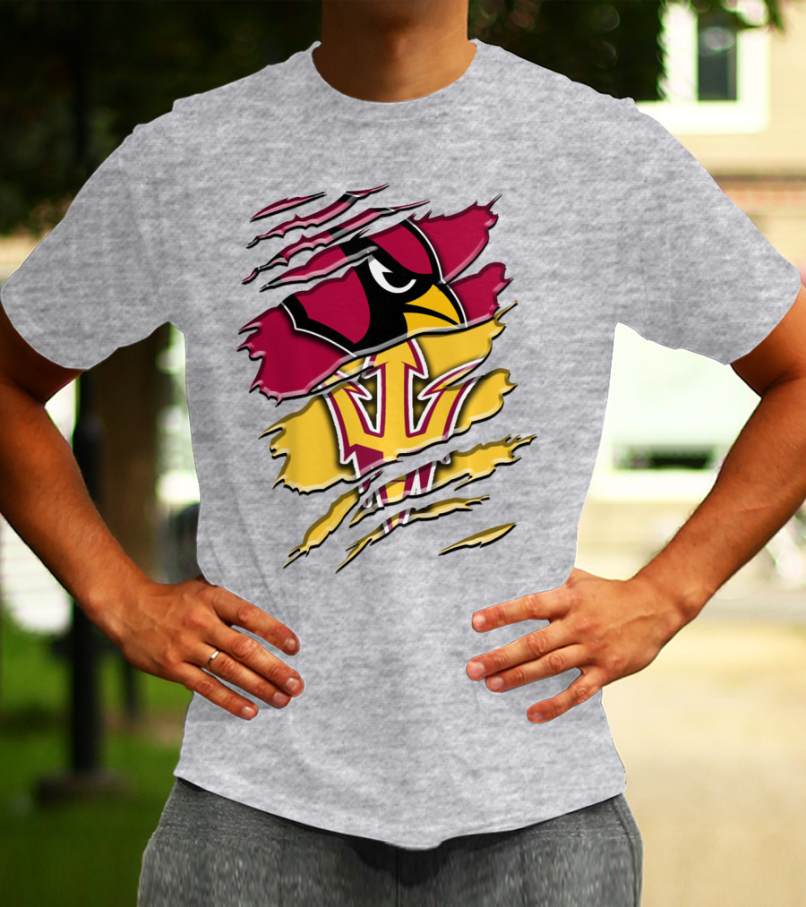 Cardinals And Sun Devils Rah 030 T-Shirt