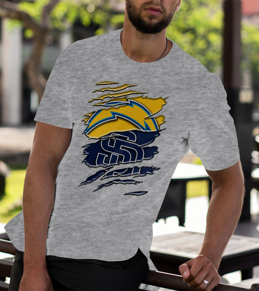 San Diego Chargers And Padres Rah 033 T-Shirt