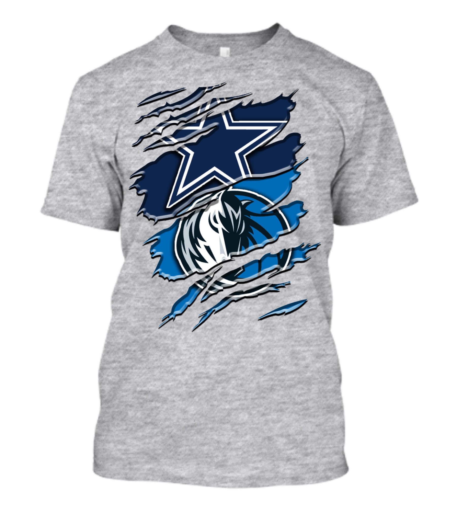 Dallas Cowboys Mavericks Crossover Rah 044 T-Shirt