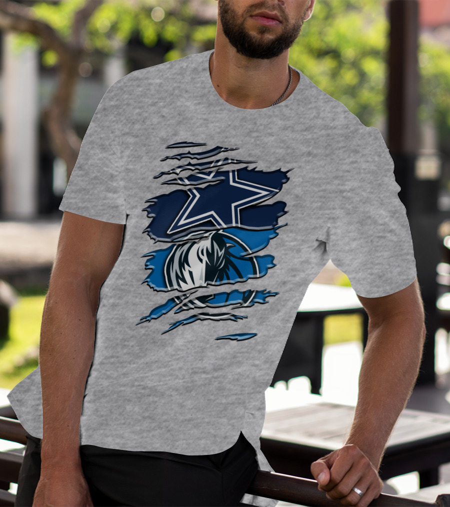 Dallas Cowboys Mavericks Crossover Rah 044 T-Shirt