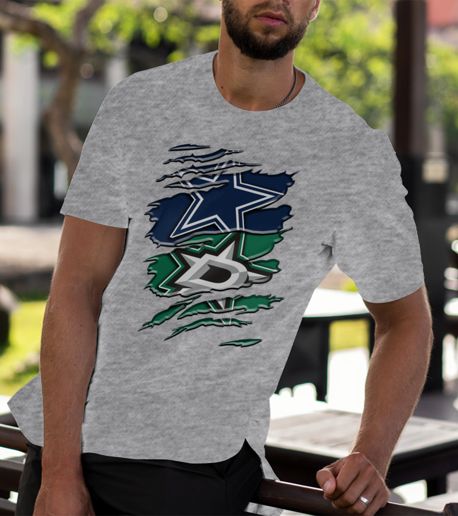 Dallas Cowboys And Dallas Stars Rah 045 T-Shirt