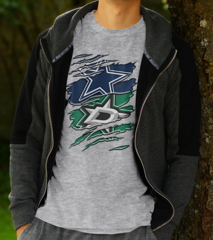 Dallas Cowboys And Dallas Stars Rah 045 T-Shirt