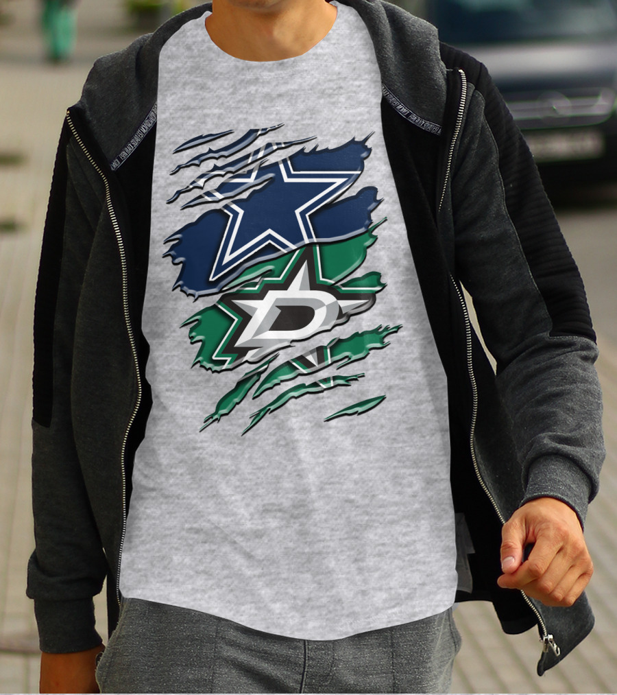 Dallas Cowboys And Dallas Stars Rah 045 T-Shirt