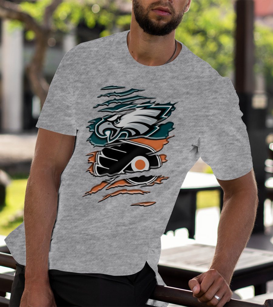 Philadelphia Eagles Flyers Rah 056 T-Shirt