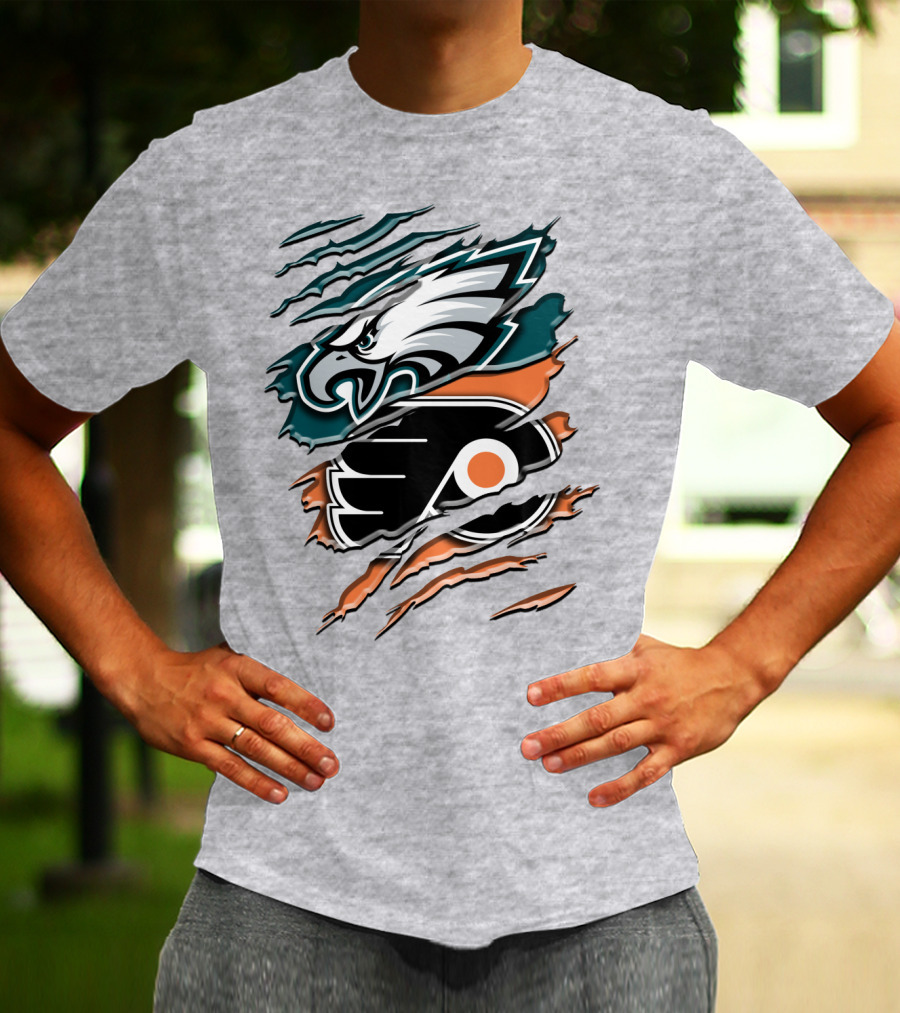 Philadelphia Eagles Flyers Rah 056 T-Shirt
