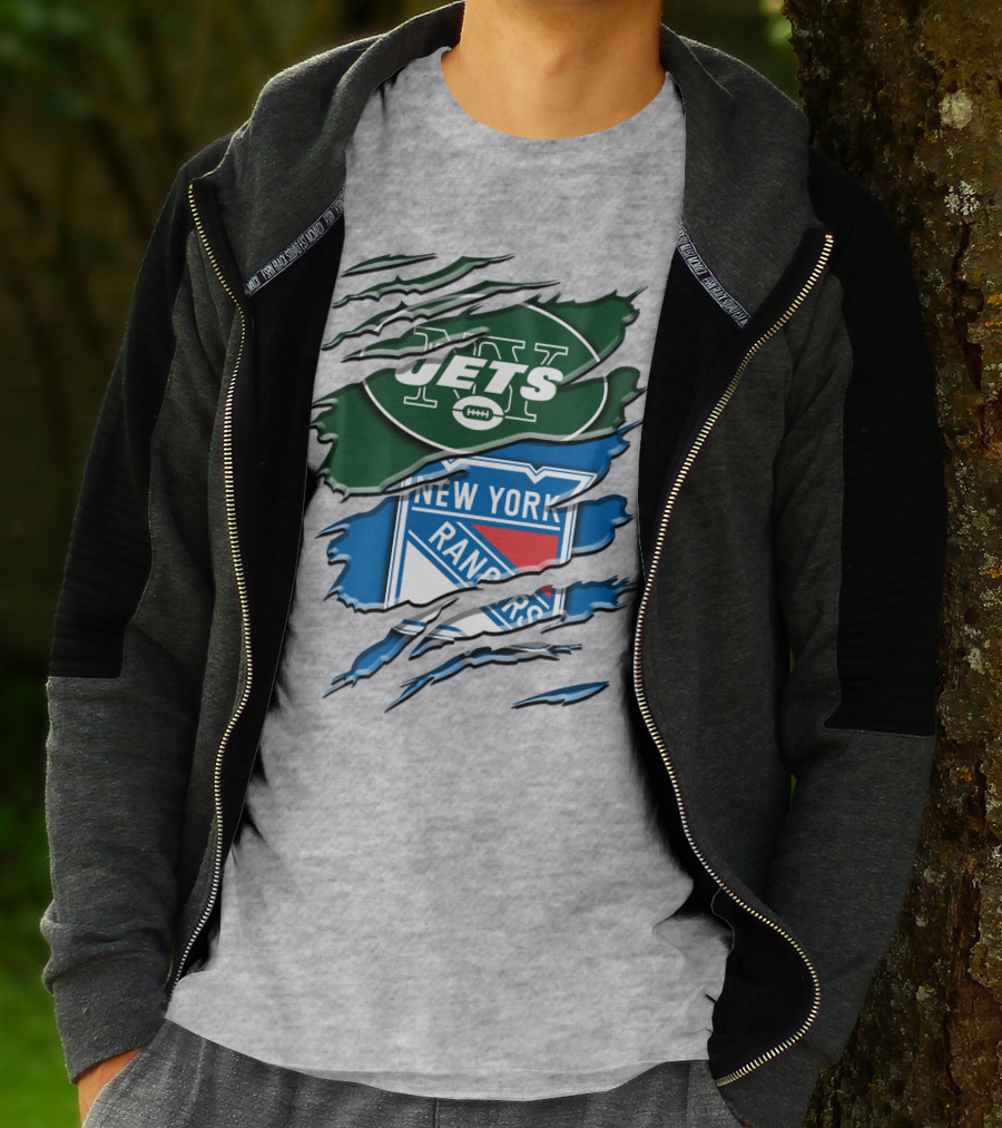 New York Jets Rangers Combination T-Shirt