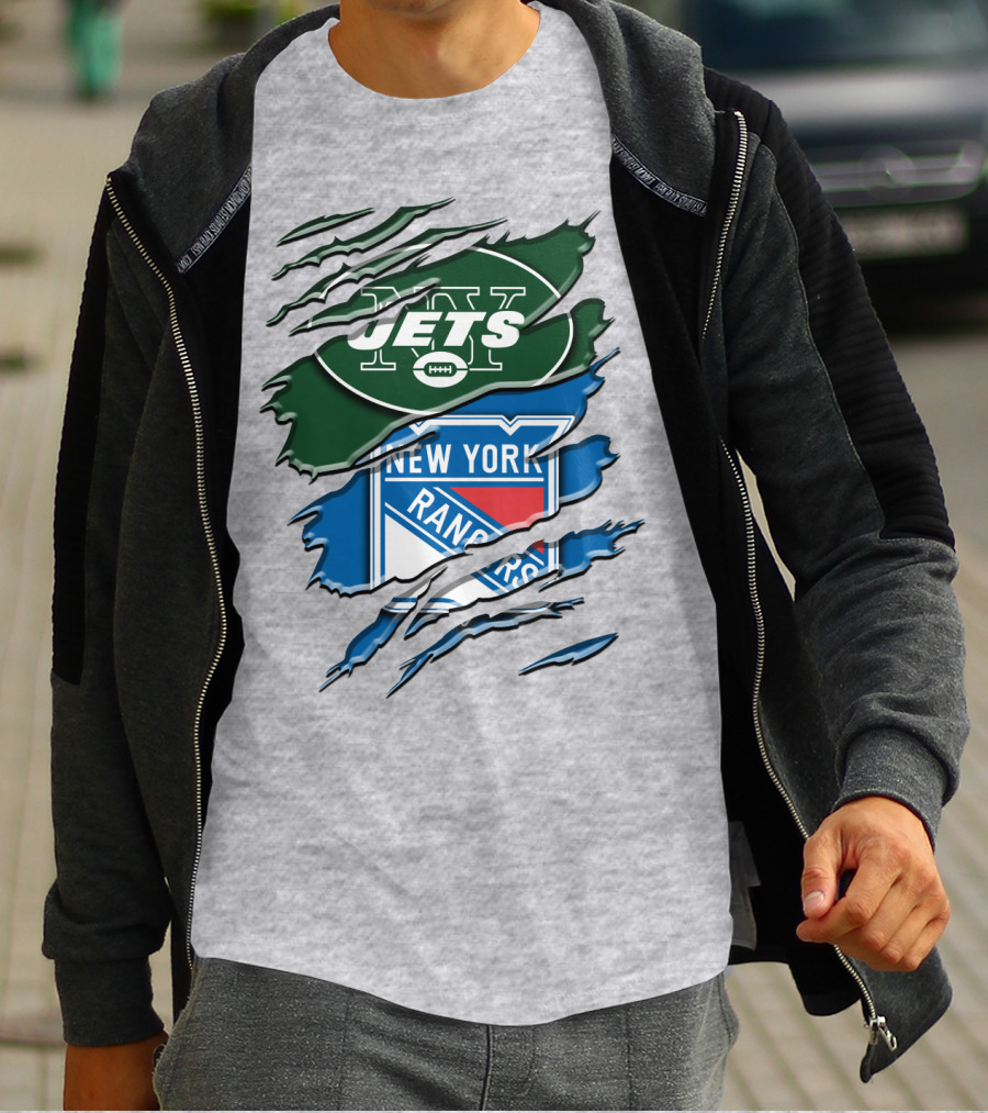 New York Jets Rangers Combination T-Shirt