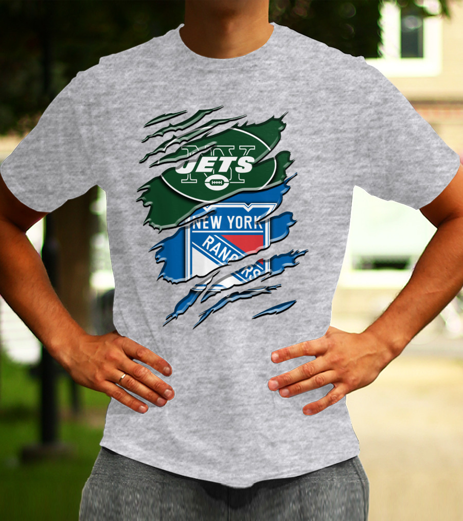 New York Jets Rangers Combination T-Shirt