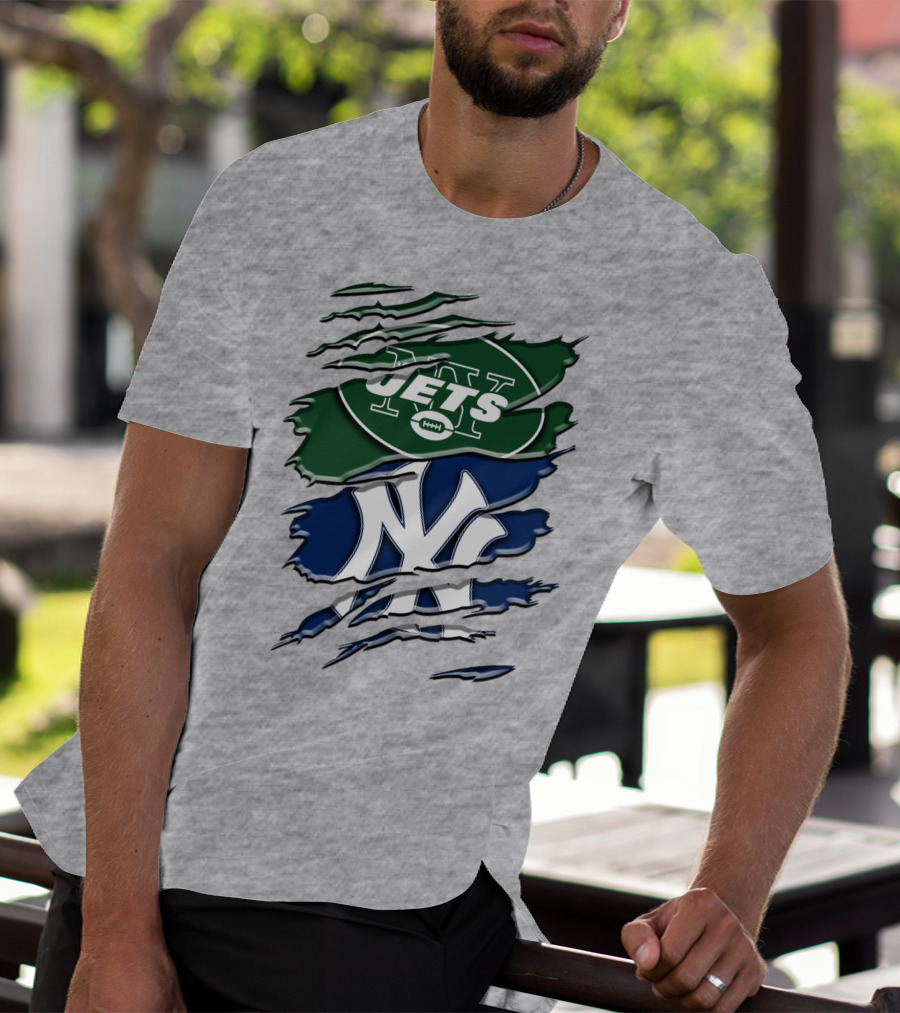 Ny Jets Yankees Rah 071 T-Shirt