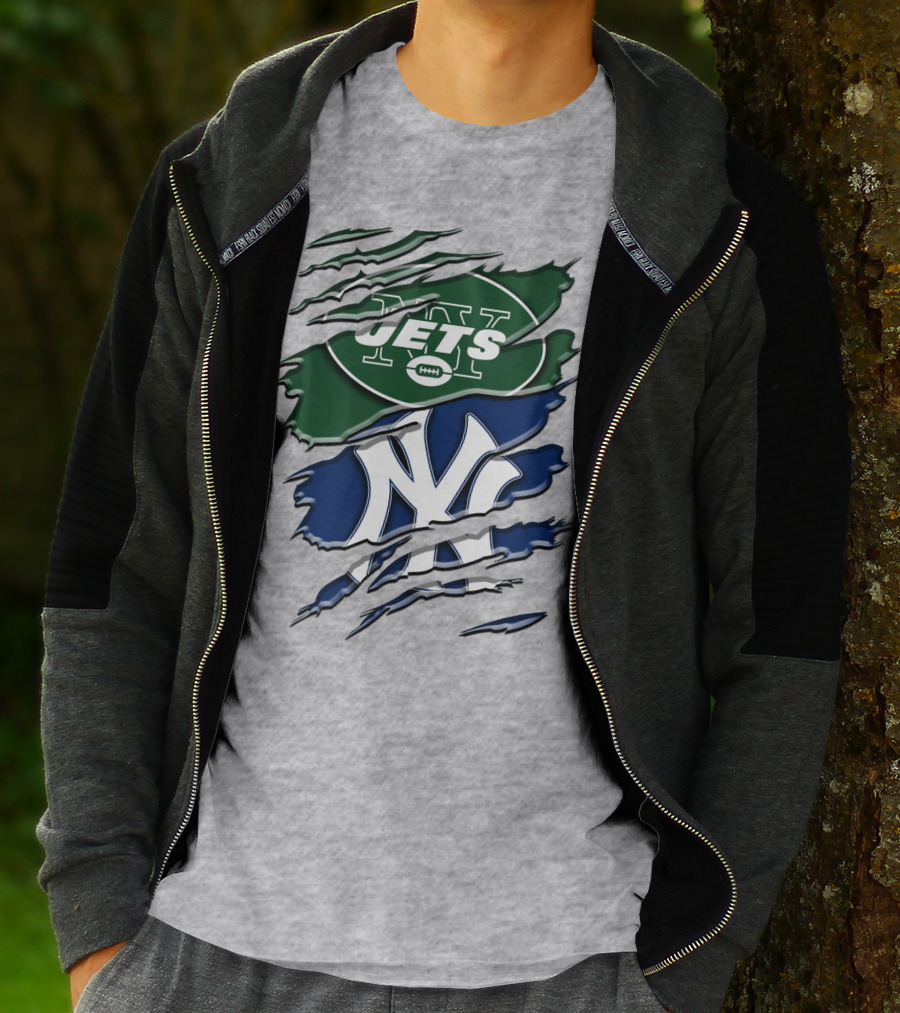 Ny Jets Yankees Rah 071 T-Shirt
