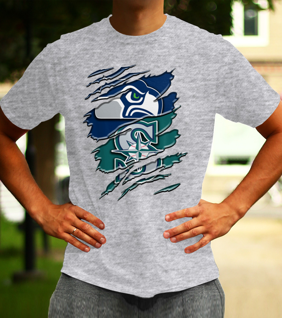 Seattle Seahawks Mariners Rah 109 T-Shirt