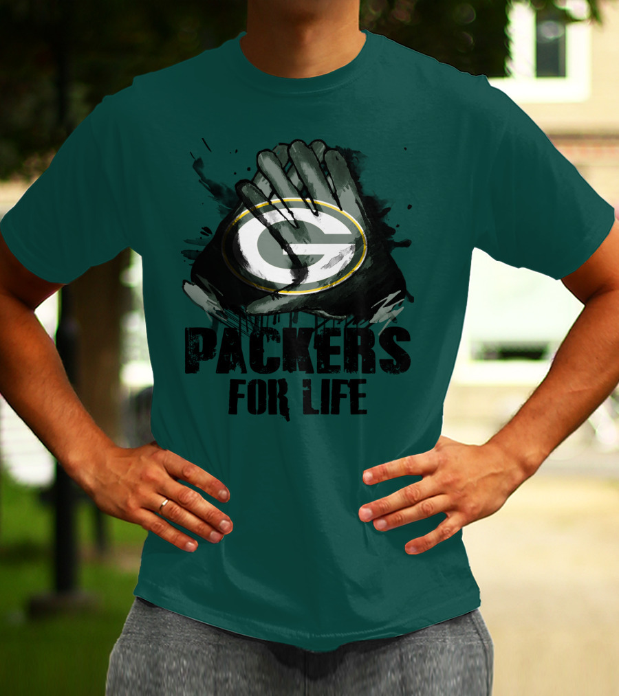 Green Bay Packers For Life T-Shirt