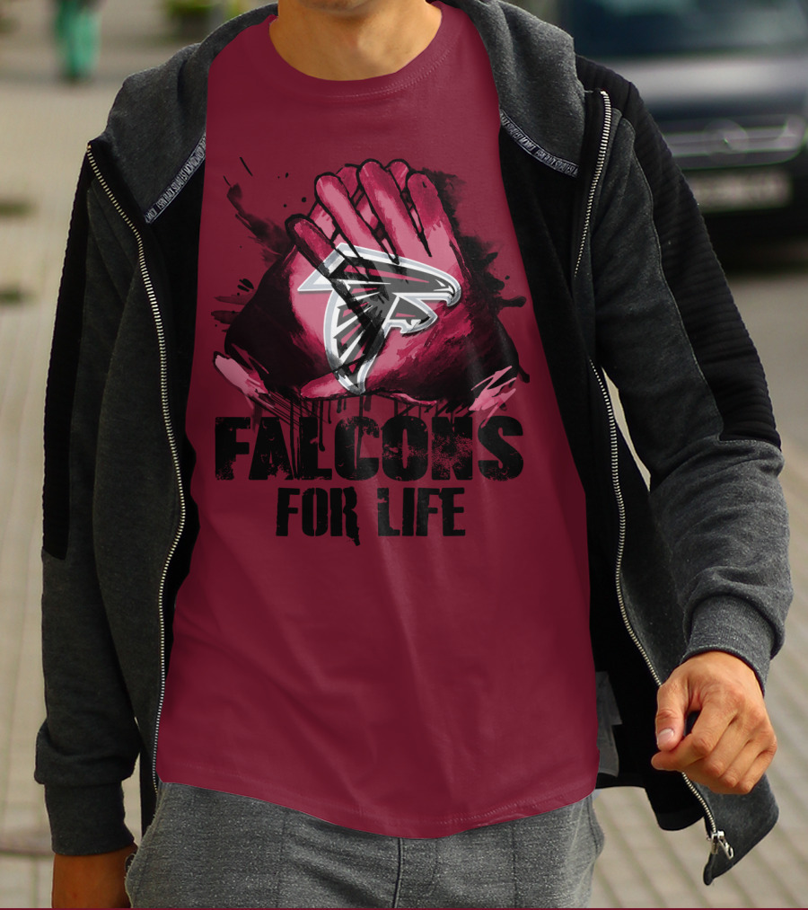 Atlanta Falcons For Life T-Shirt