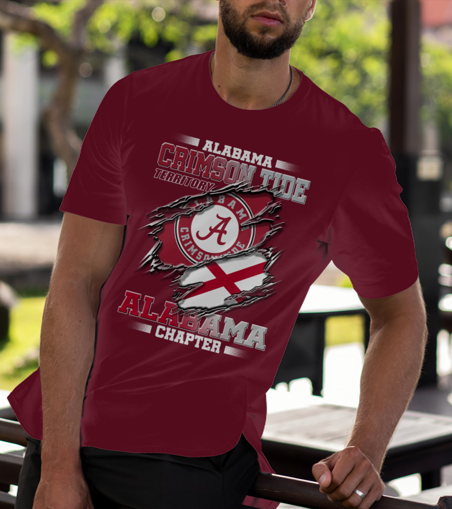 Alabama Crimson Tide Territory Alabama Chapter Crimson Tide T-Shirt