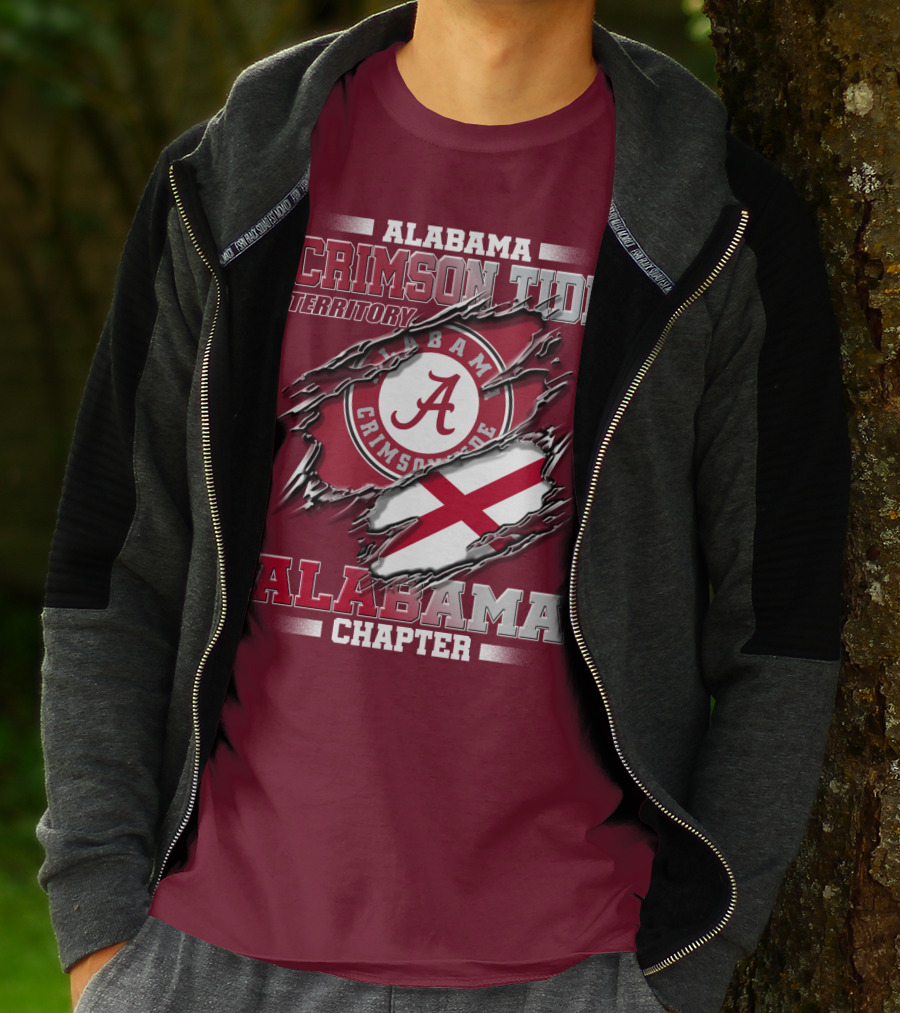 Alabama Crimson Tide Territory Alabama Chapter Crimson Tide T-Shirt