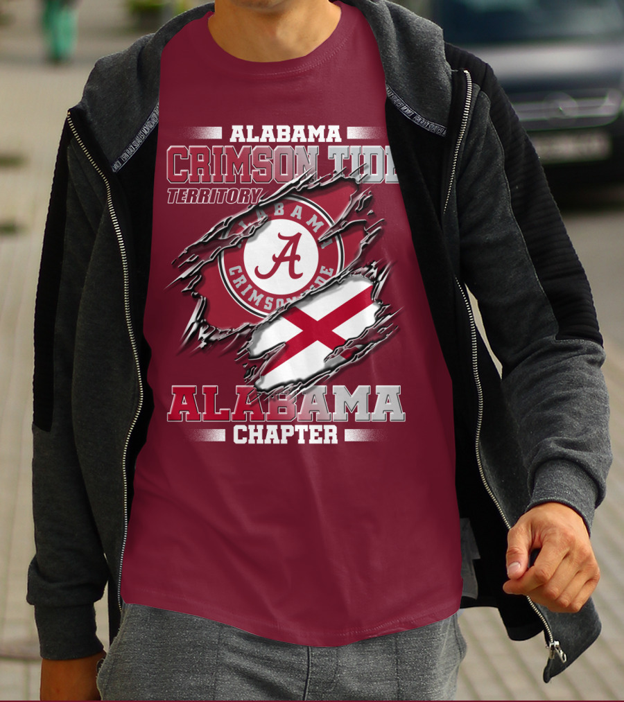 Alabama Crimson Tide Territory Alabama Chapter Crimson Tide T-Shirt