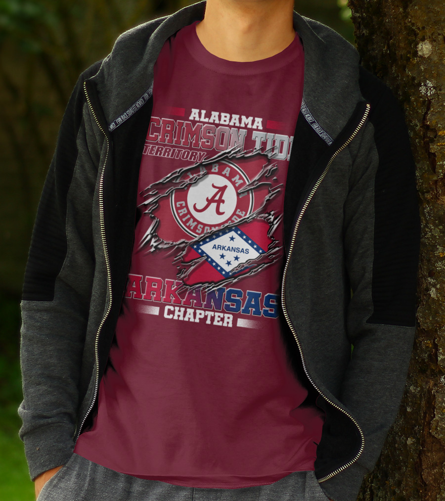 Alabama Crimson Tide Territory Arkansas Chapter T-Shirt
