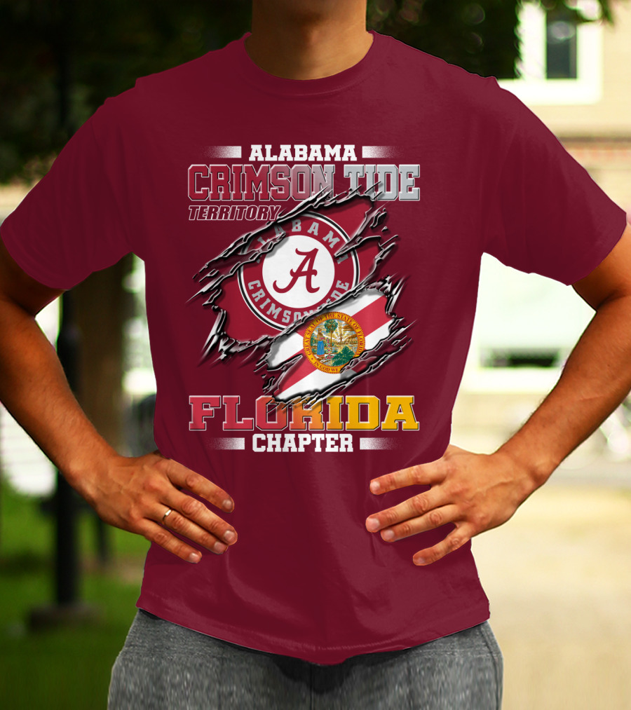 Alabama Crimson Tide Territory Florida Chapter T-Shirt