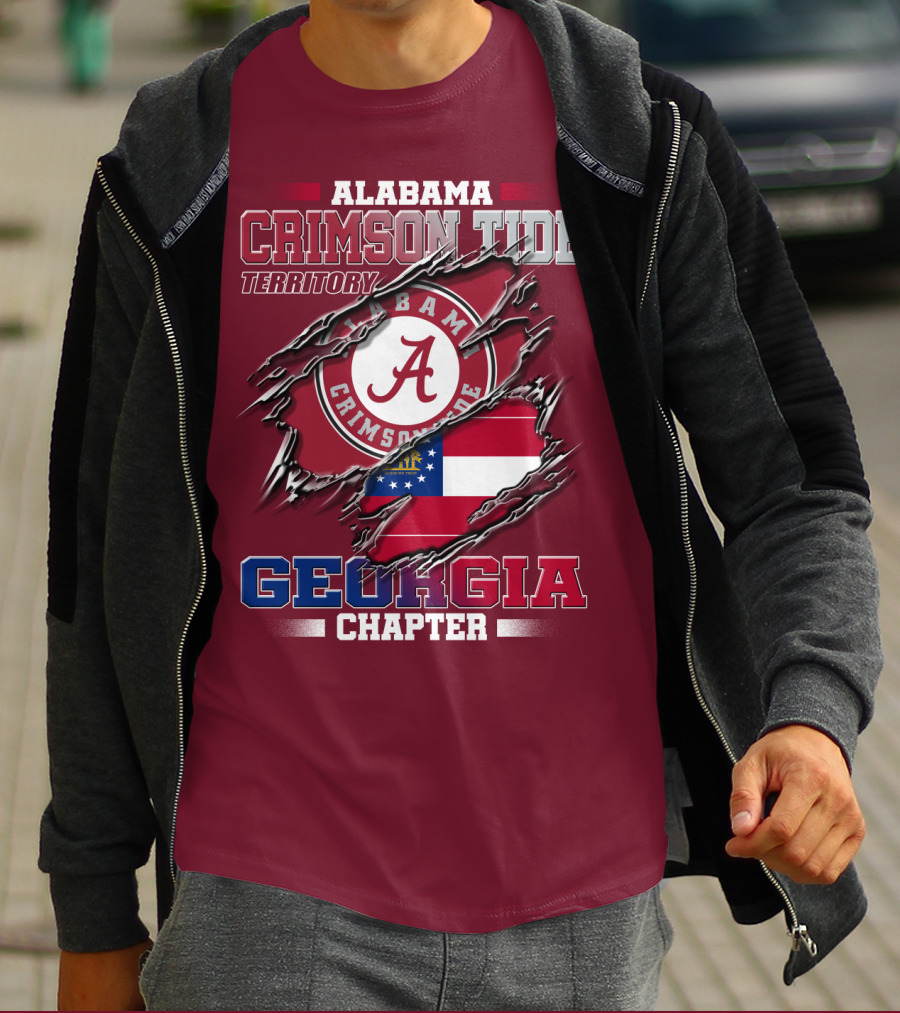 Alabama Crimson Tide Territory Georgia Chapter T-Shirt