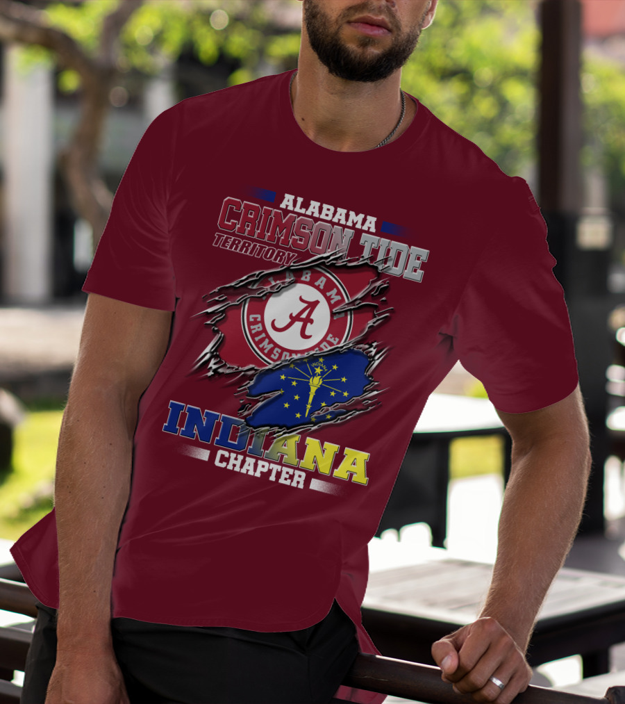 Alabama Crimson Tide Territory Indiana Chapter T-Shirt