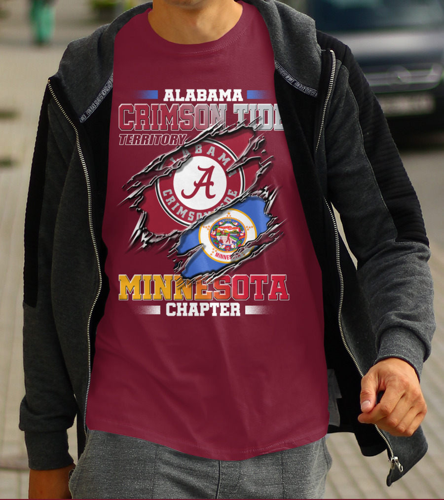 Alabama Crimson Tide Territory Minnesota Chapter T-Shirt