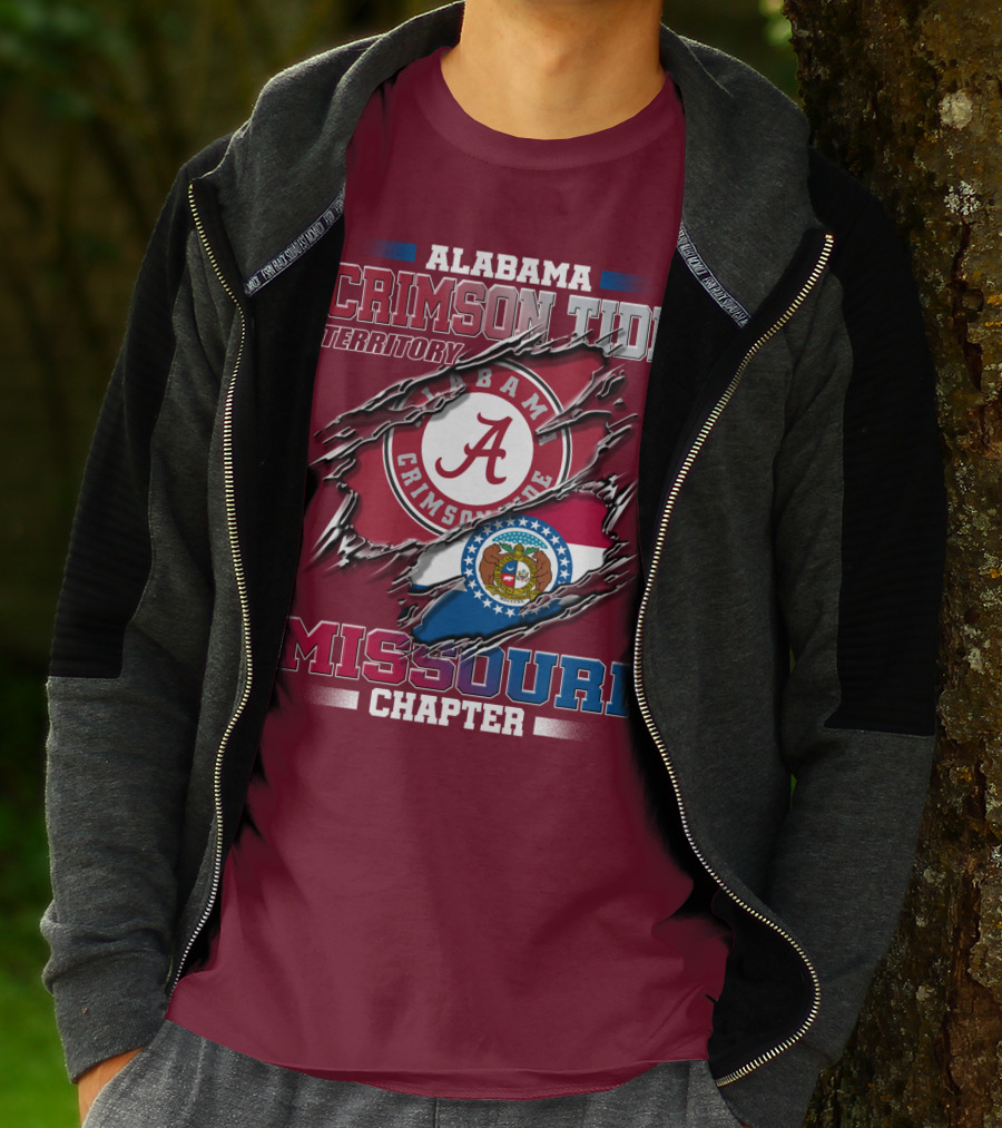 Alabama Crimson Tide Territory Missouri Chapter T-Shirt