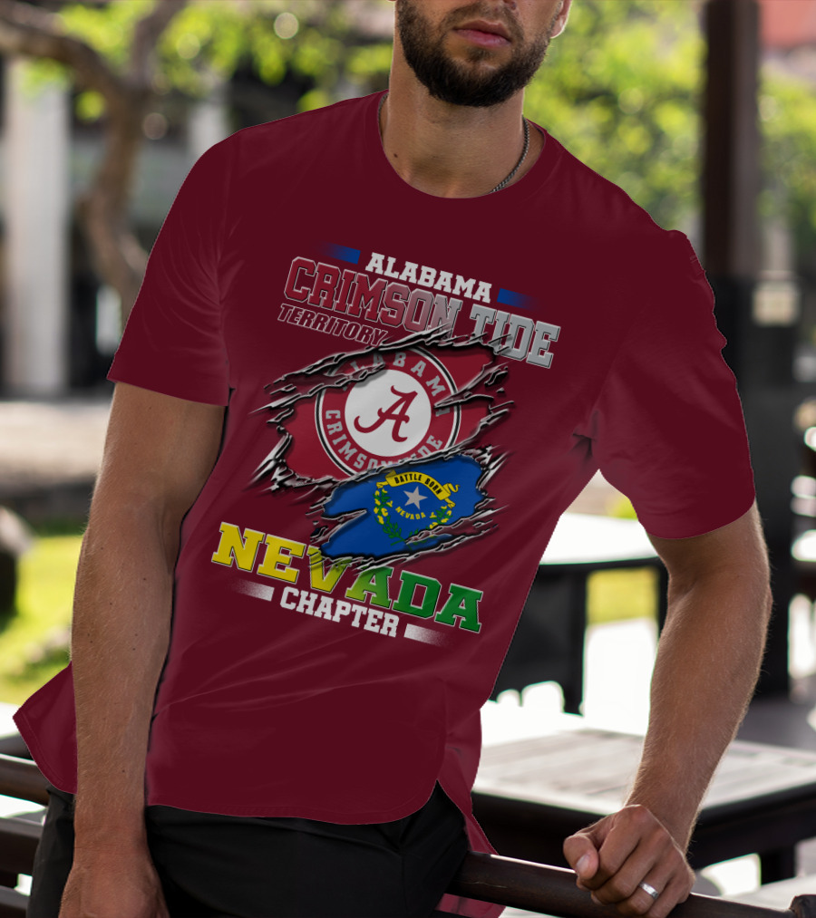 Alabama Crimson Tide Territory Nevada Chapter T-Shirt