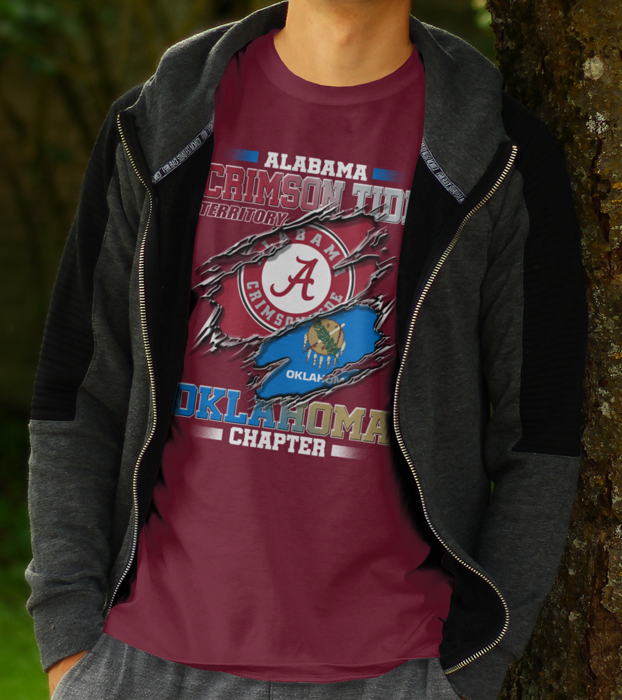 Alabama Crimson Tide Territory Oklahoma Chapter T-Shirt
