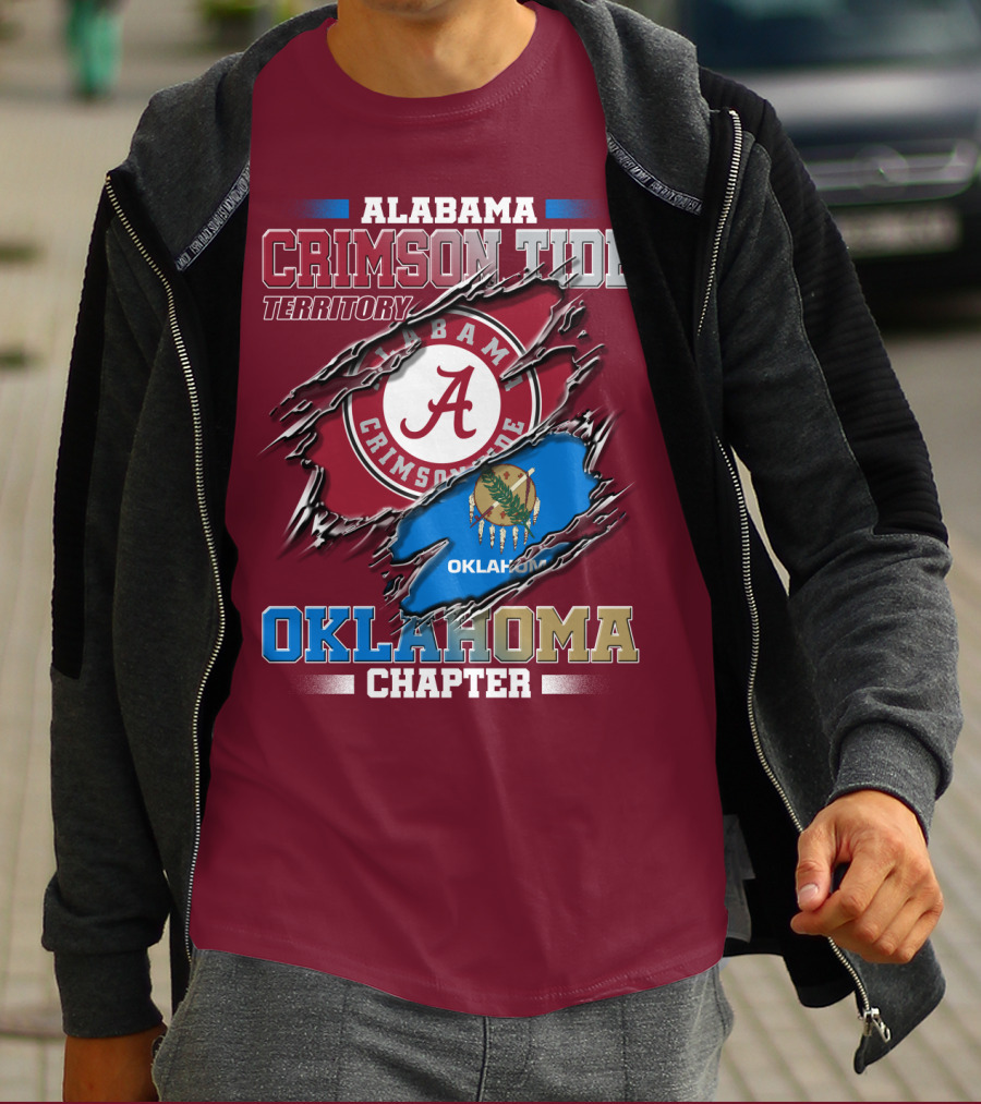 Alabama Crimson Tide Territory Oklahoma Chapter T-Shirt