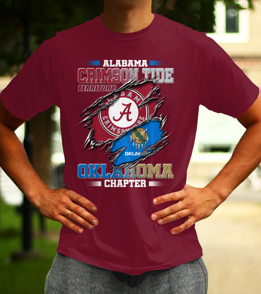 Alabama Crimson Tide Territory Oklahoma Chapter T-Shirt