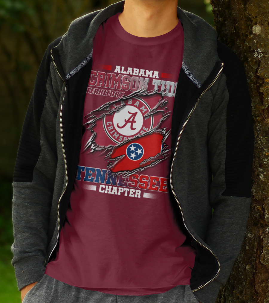 Alabama Crimson Tide Territory Tennessee Chapter T-Shirt