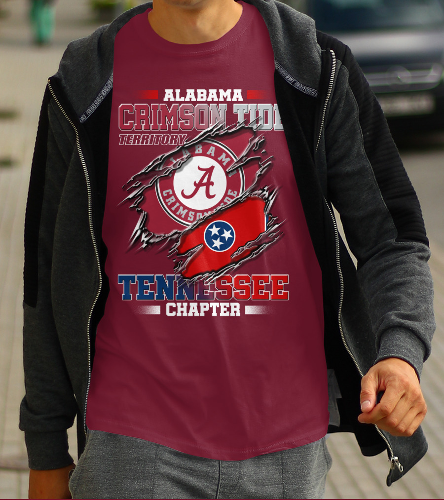 Alabama Crimson Tide Territory Tennessee Chapter T-Shirt
