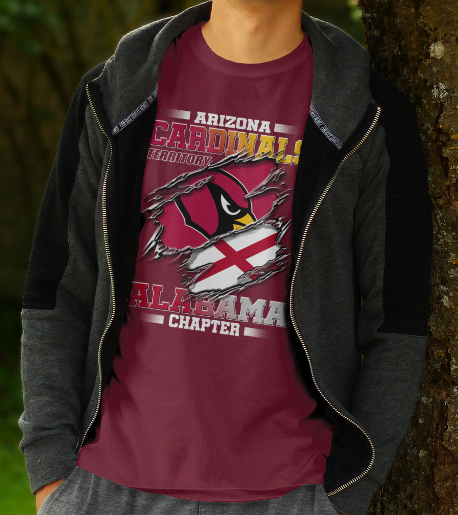 Arizona Cardinals Territory Alabama Chapter T-Shirt